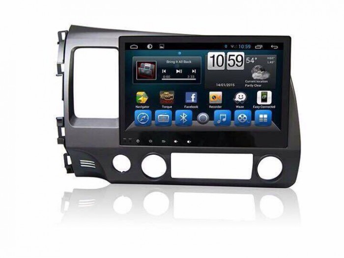 Màn hình DVD ô tô Honda Civic 10.2 inch ( 2008 -2012 ) cắm sim 4G