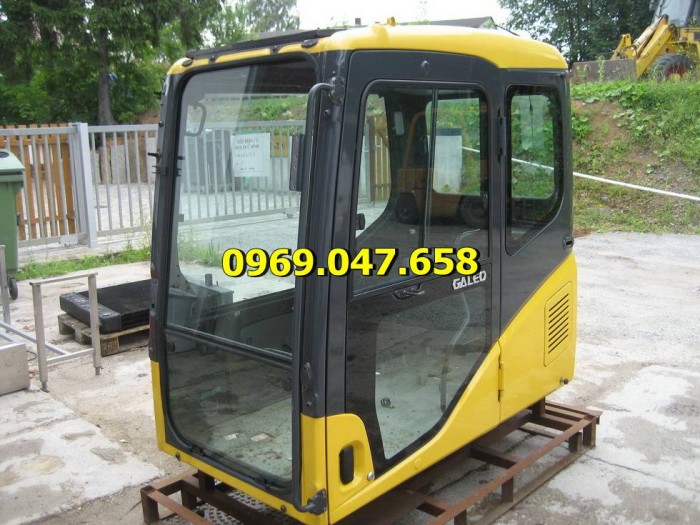 Kính Cabin Máy Xúc Lật Đào San Ủi