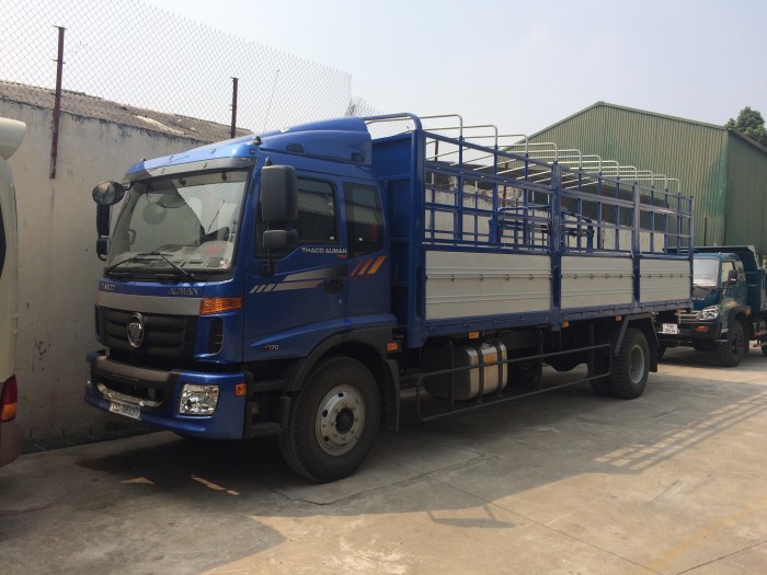 Bán xe tải Thaco Auman C160 đời 2017 thùng mui bạt tải trọng 9,3 tấn. Liên hệ giá tốt