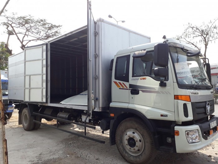 Bán xe tải thùng kín 9 tấn Thaco Auman C160 đời mới nhất, giá tốt nhất