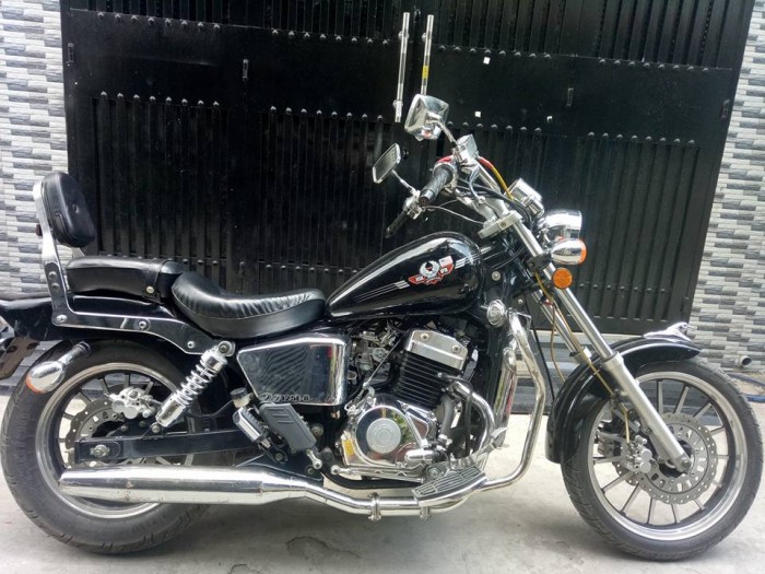 Moto Rebel 125c [USA]2 máy 2 pô, 3 thắng đĩa màu đen bstp chính chủ 2k12