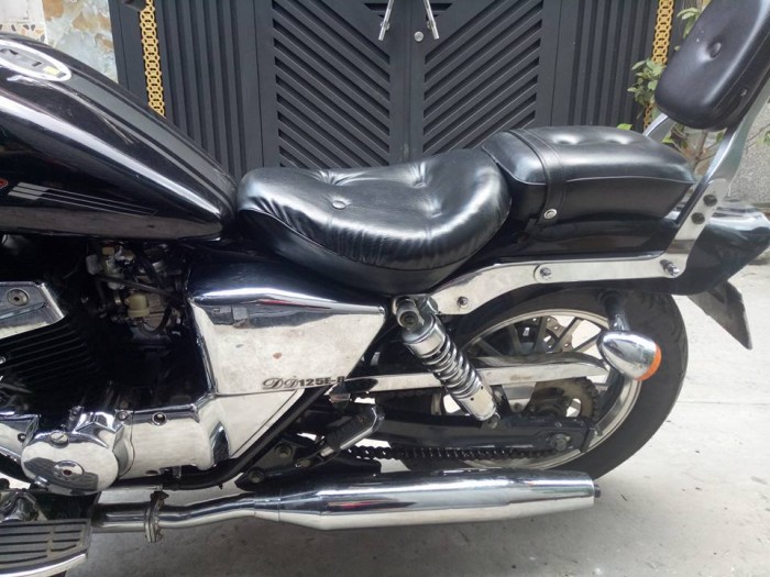Moto Rebel 125c [USA]2 máy 2 pô, 3 thắng đĩa màu đen bstp chính chủ 2k12