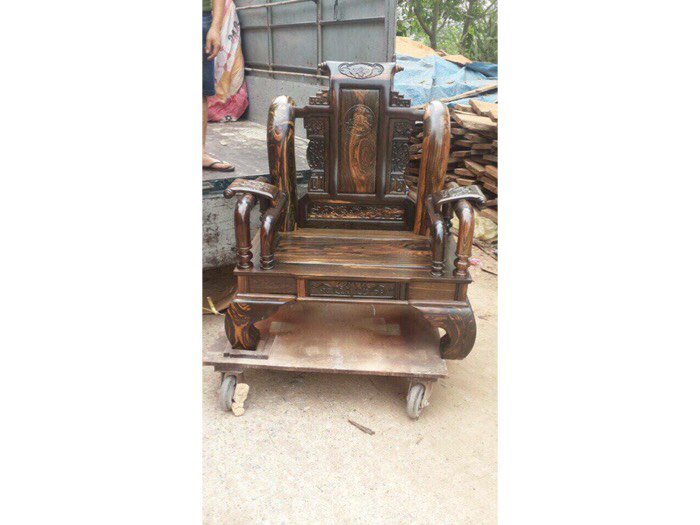 Bộ tần thủy hoàng gỗ mun