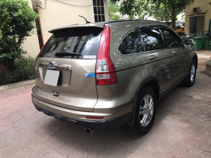 Bán xe Honda CRV còn mới, xe đẹp sx 2011 bản 2.4 tự động màu vàng