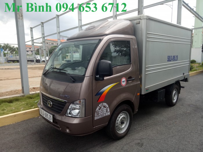 Xe tải TaTa super ace 1t2, thùng kín