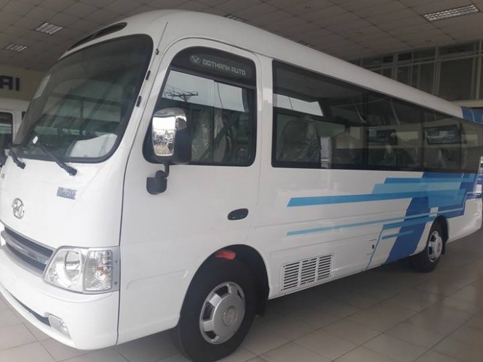 Xe khách 29 chỗ hyundai county - xe hyundai county 29 chỗ giao xe ngay