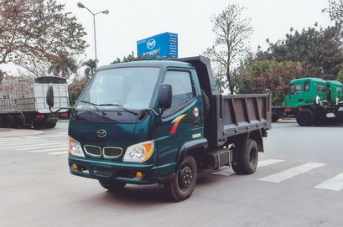 Xe tải ben Hyundai 2,4 tấn, xe chạy được trong nội thành
