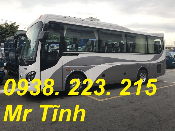 Xe 29 chỗ bầu hơi thaco town tb82 mẫu mới nhất