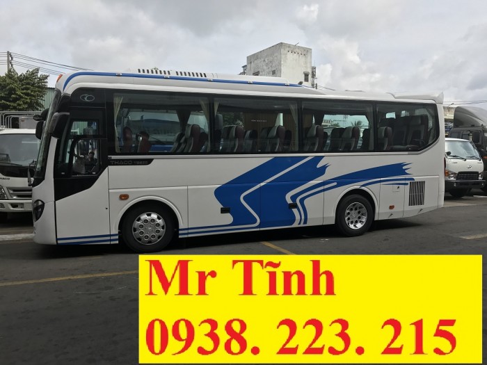 Xe 29 chỗ bầu hơi thaco town tb82 mẫu mới nhất