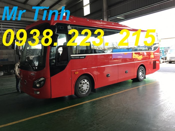 Xe 29 chỗ bầu hơi thaco town tb82 mẫu mới nhất