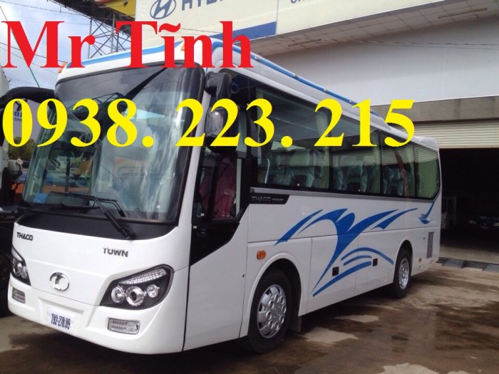 Xe 29 chỗ bầu hơi thaco town tb82 mẫu mới nhất