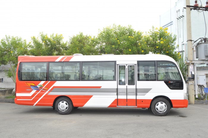 Xe Khách 29 Chỗ Hyundai County, Giá Xe Hyundai County 29 Chỗ