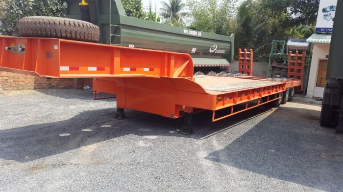 Rơ mooc Phooc lùn Doosung , rơ mooc Doosung tải trọng cao