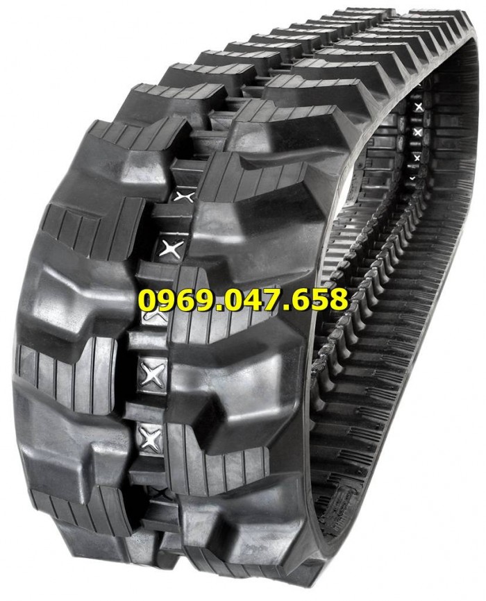 Xích cao su máy xúc Volvo 55