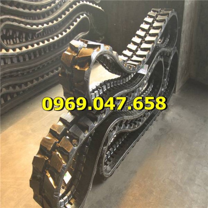 Xích cao su máy xúc Volvo 55