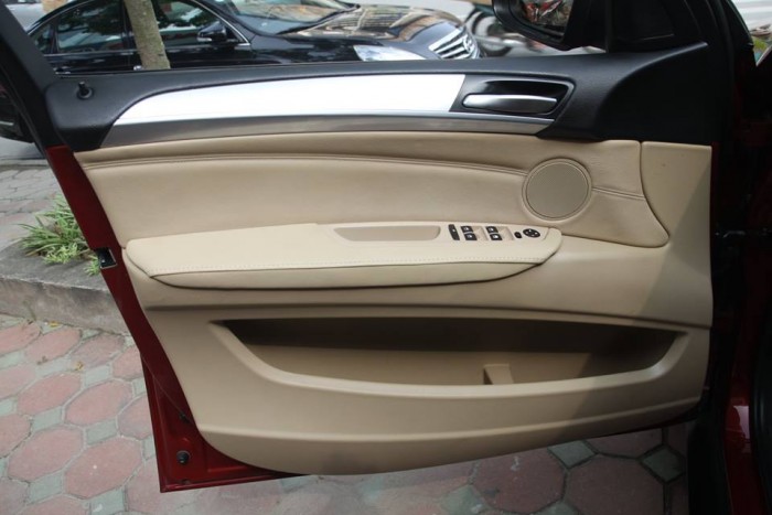 BMW X6 Model 2009. Màu đỏ nội thất kem đăng ký chính chủ cá nhân biển Hà Nội