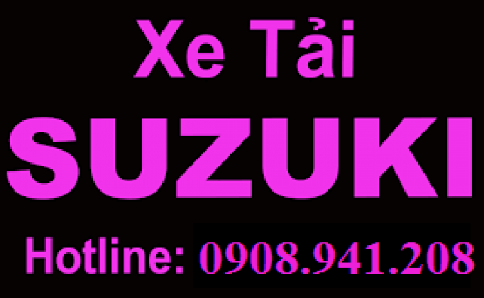 Xe Tải SUZUKI 1 Tấn / Xe Tải 1 Tấn - Xe Tải Dưới 1 Tấn