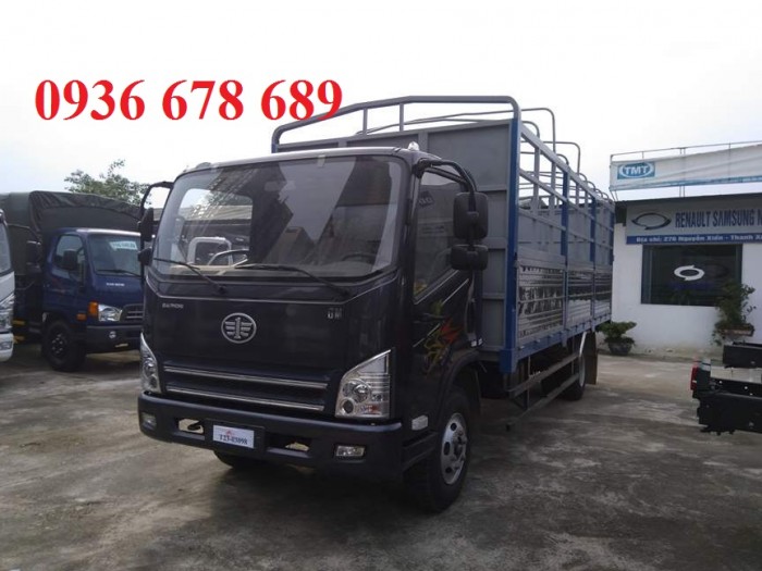 Siêu HOT...xe tải Faw động cơ Hyundai D4DB,tải 7,3 tấn,thùng dài 6,25m,cabin Isuzu hiện đại