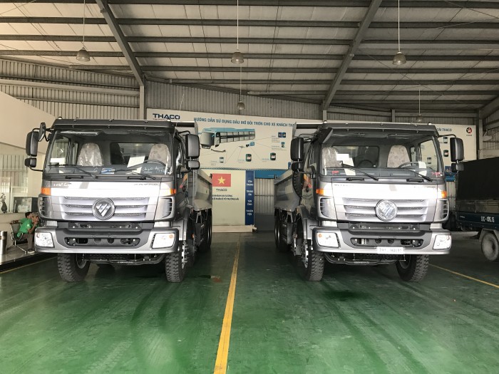 Xe tải ben 4 chân 18 tấn Thaco Auman D300B
