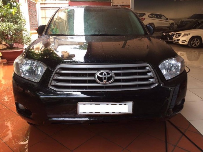Cần bán Toyota Highlander, nhập khẩu Mỹ. Màu đen