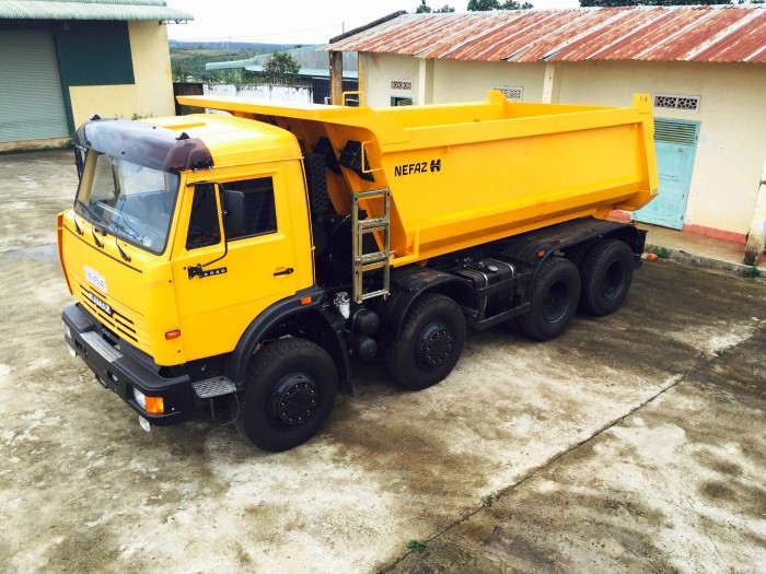 Xe benz Kamaz 15 m3 nhập khẩu mới