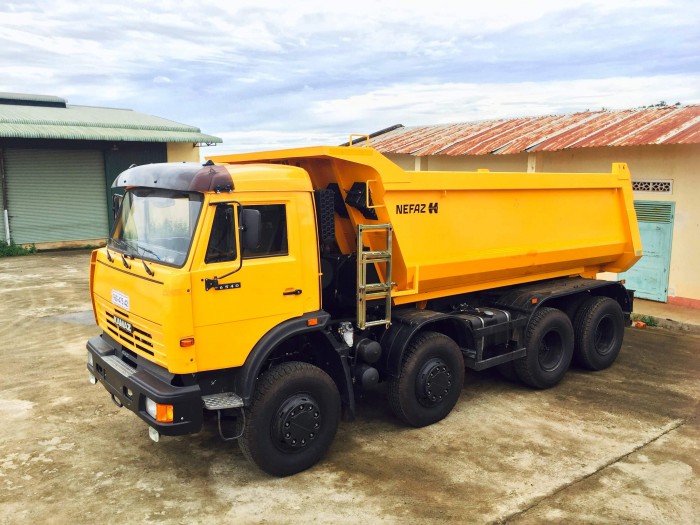 Xe benz Kamaz 15 m3 nhập khẩu mới