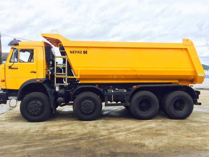 Xe benz Kamaz 15 m3 nhập khẩu mới