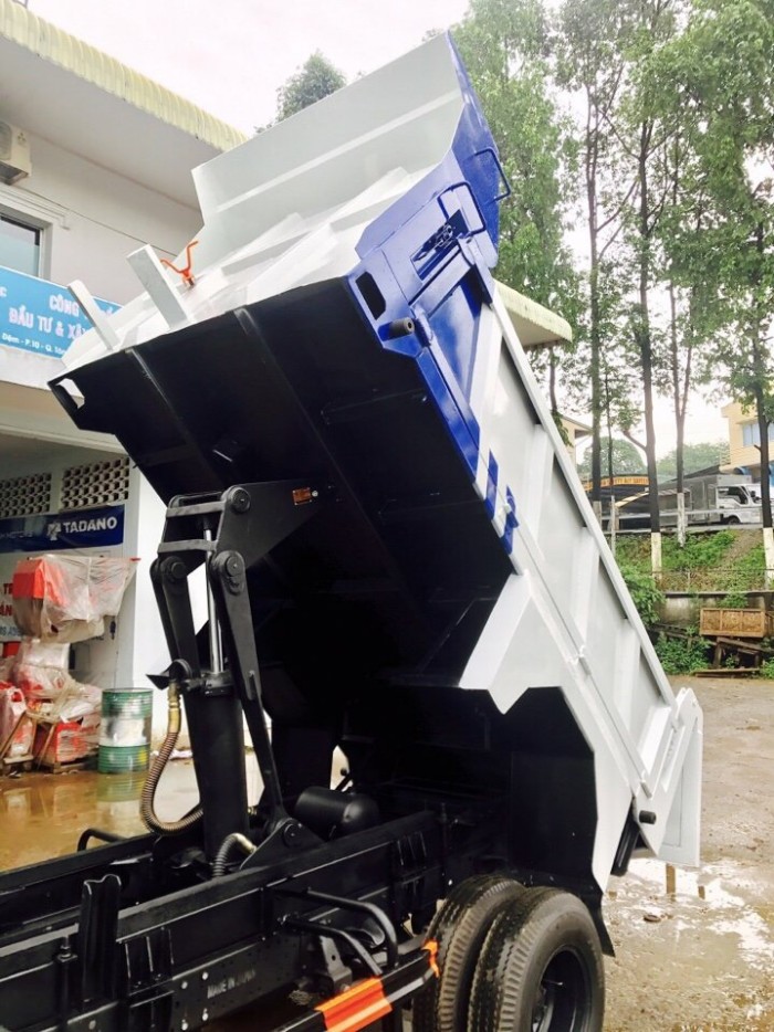 Xe ben isuzu QKR55H tự đổ 2,2 tấn mới sản xuất 2017