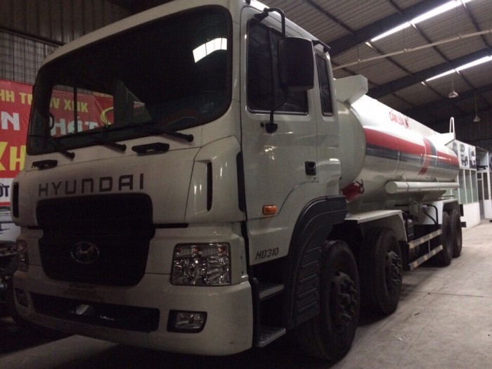 Xe bồn xitec hyundai hd310 chở xăng dầu 22m3 mới sản xuất 2017