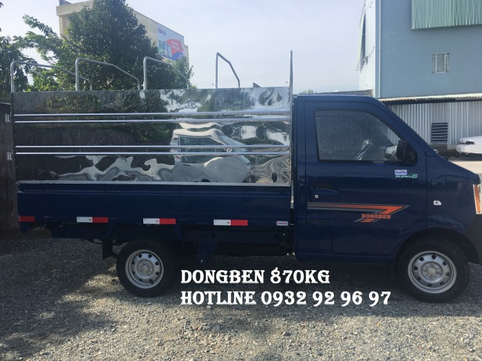 DONGPEN 870kg thùng 2m5 xe Mới 100%, DONGBEN SÓC TRĂNG, DONGBEN KIÊN GIANG