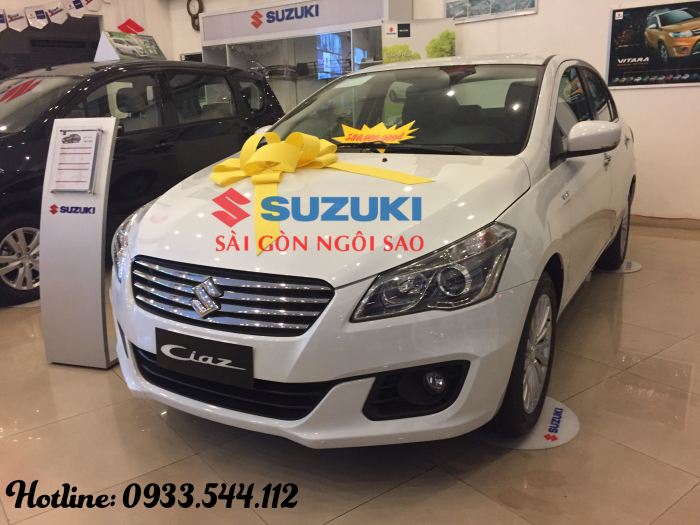 Suzuki Ciaz trả góp, lãi suất thấp