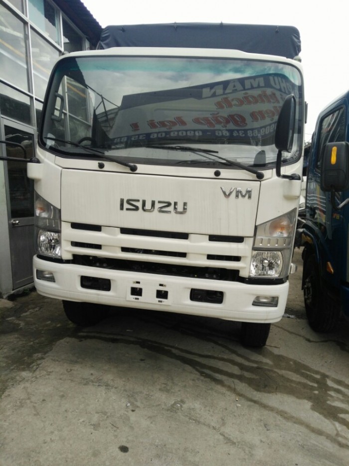 Xe tải Isuzu 8 tấn 2 màu trắng, giá tốt nhất Sài Gòn