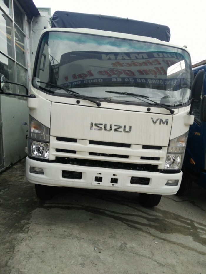 Xe tải Isuzu 8 tấn 2 màu trắng, giá tốt nhất Sài Gòn