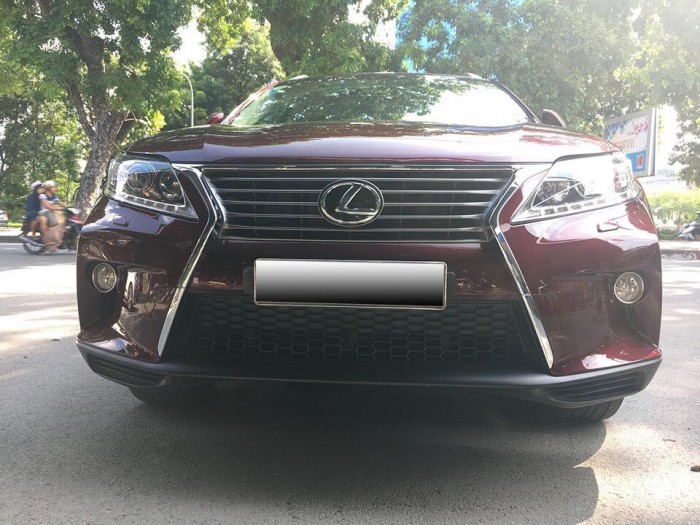 Bán xe Lexus Rx350 sản xuất 2014 màu đỏ mận