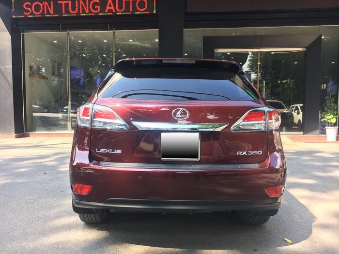 Bán xe Lexus Rx350 sản xuất 2014 màu đỏ mận