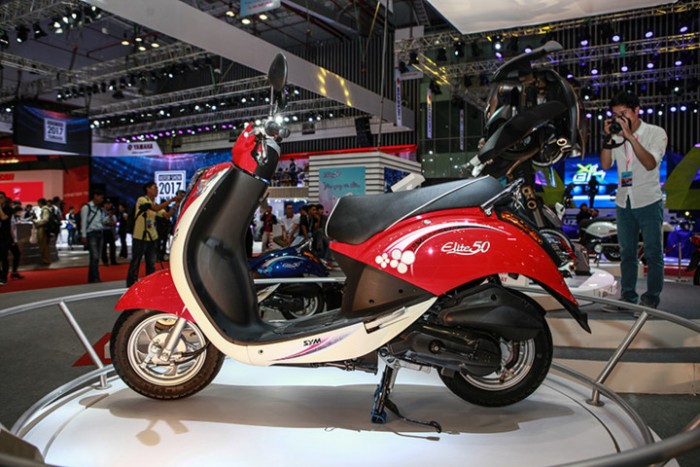 Sym elite 50 bảo hành 2 năm
