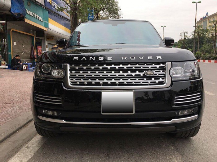 Bán xe Range Rover Autobiography 5.0 màu đen nội thất da bò 2014