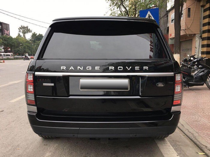 Bán xe Range Rover Autobiography 5.0 màu đen nội thất da bò 2014