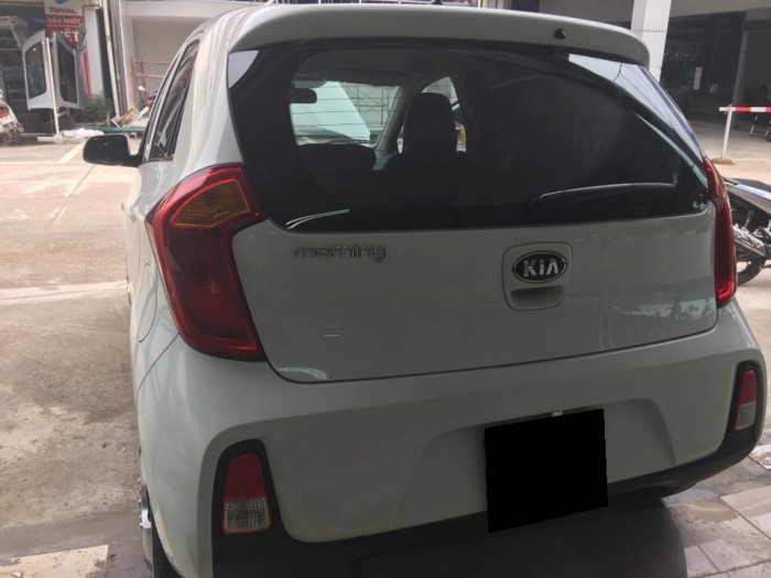 Cần bán gấp xe Kia Morning 1.25 mt 2015 odo 50.000km trắng sữa