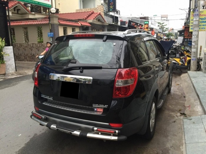 Cần bán Chevrolet Captiva LT 2009 số sàn màu đen xe gia đình sử dụng