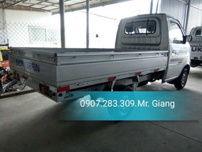 Đại Lý Dongben Cần Thơ/ Giá Xe Dongben 870Kg/ Xe Tải Nhẹ Dongben 2017