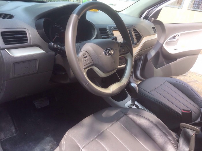 Bán xe Kia Morning Si 2015 số tự động màu bạc phiên bản cao cấp