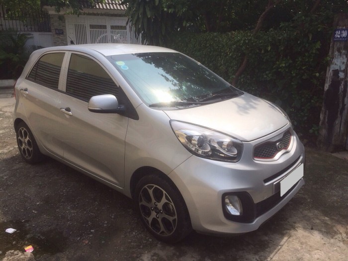 Bán xe Kia Morning Si 2015 số tự động màu bạc phiên bản cao cấp