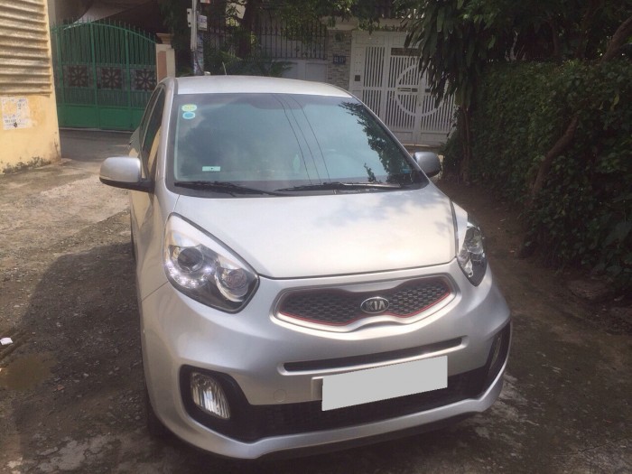 Bán xe Kia Morning Si 2015 số tự động màu bạc phiên bản cao cấp
