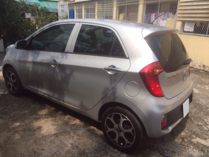 Bán xe Kia Morning Si 2015 số tự động màu bạc phiên bản cao cấp