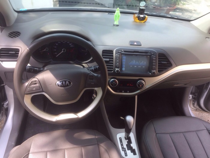 Bán xe Kia Morning Si 2015 số tự động màu bạc phiên bản cao cấp