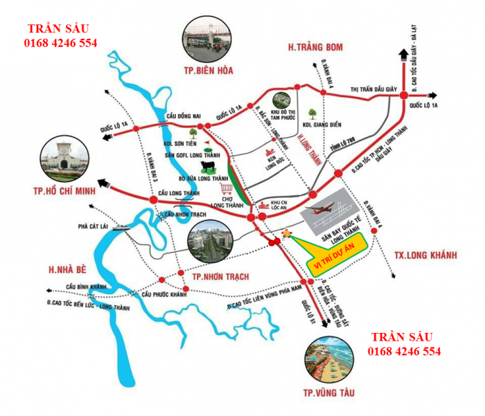 Bán đất sân bay xã Long An- Long Thành – Đồng Nai