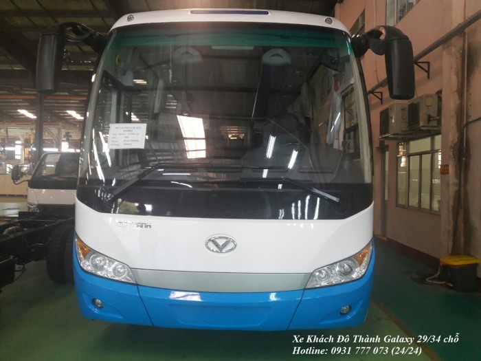 Đô Thành Galaxy 29 chỗ, trả trước 400 triệu, giao xe trong vòng 30 ngày