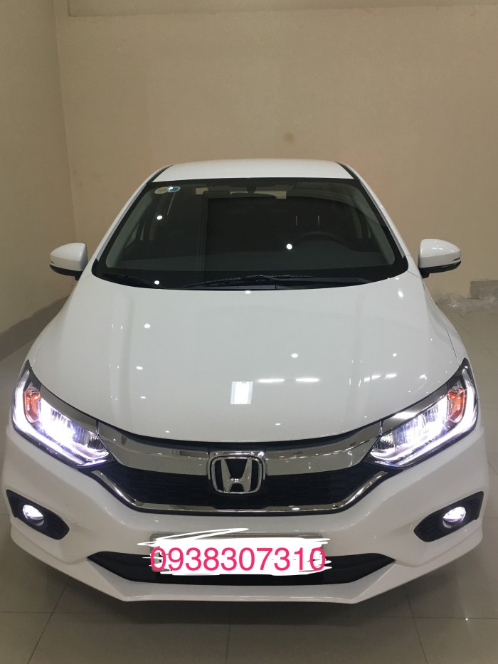 HONDA CITY TOP  màu xanh và trắng giao xe liền tay