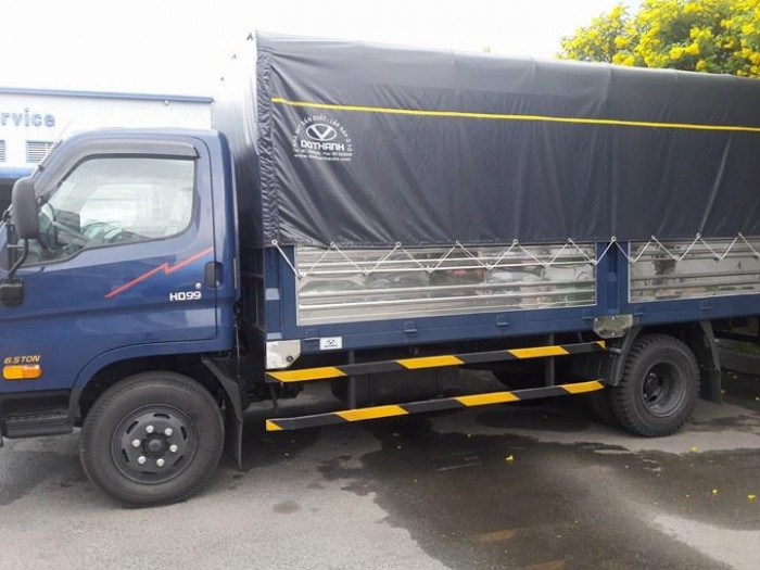 Xe Hyundai xe hd99 thùng mui bạt 6t5 xe